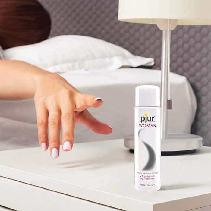 Lubrifiant Pjur "Silicone Woman" 30 ml - detaliu ambalaj