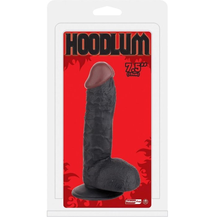 Dildo NMC "Hoodlum 7.5" 19 cm - Negru##