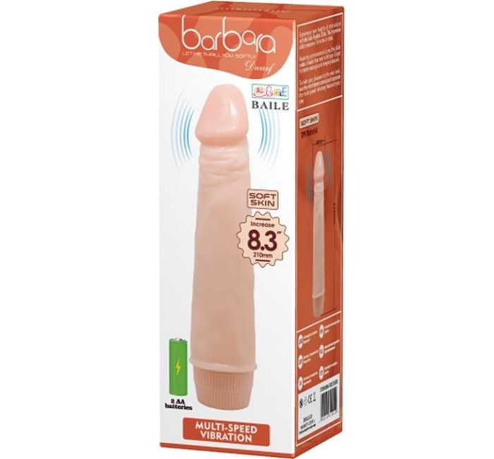 Vibrator Baile »Barbara Classic« 22 cm - Natural
