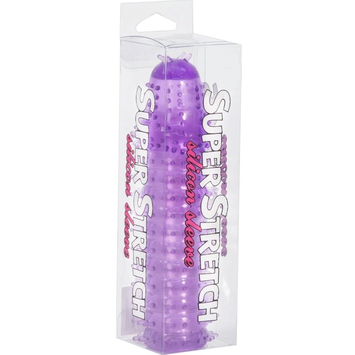 Prelungitor Penis Seven Creation »Super Stretch« 14,5 cm - Violet - vedere spate