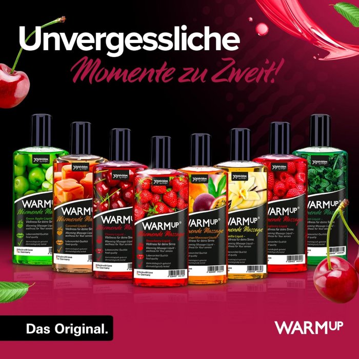 Ulei Masaj WarmUp »Cirese« - 150 ml