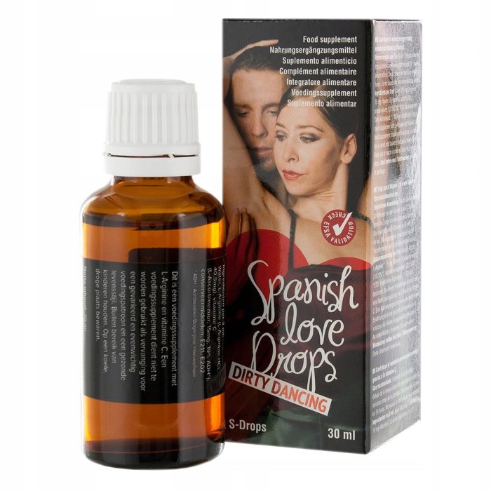 Afrodisiac Unisex Cobeco "Spanish Love Drops Dirty Dancing" 30 ml##