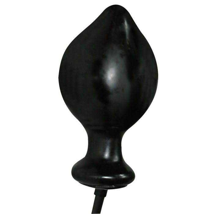 Dildo Anal Gonflabil You2Toys "Anal Expert" 13 cm - Negru - detaliu design