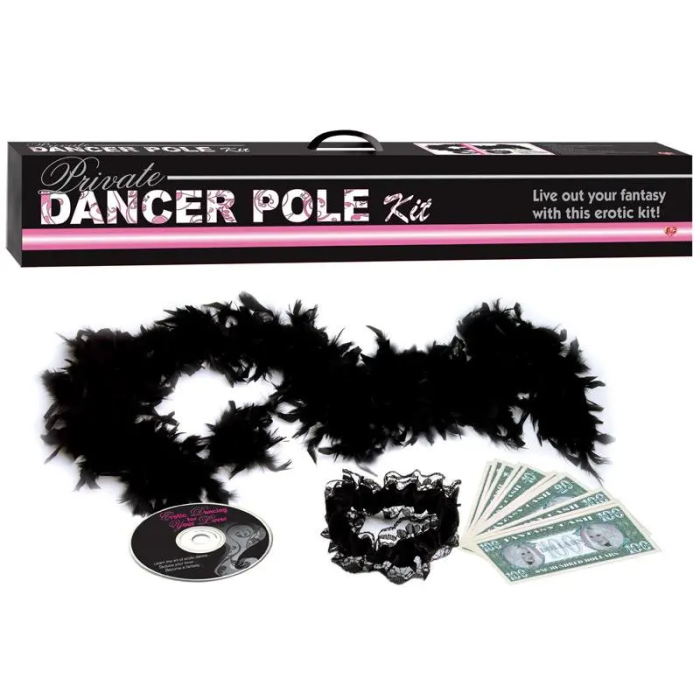 Bara Striptease Topco "Private Dancer Pole" 2,79 m - Roz