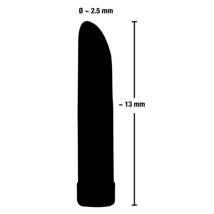 Vibrator You2Toys »LadyFinger« 13 cm - Negru - detaliu design