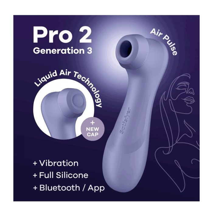 Vibrator Satisfyer »Pro 2« Generation 3, Violet