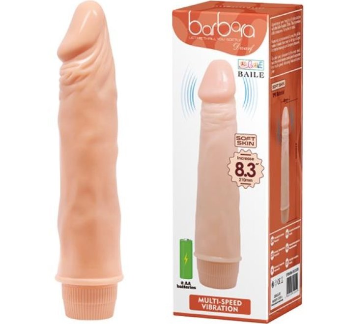 Vibrator Baile »Barbara Classic« 22 cm - Natural