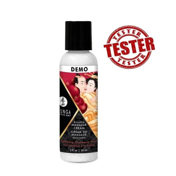 Ulei Masaj Shunga "Demo" 60 ml - Capsuni