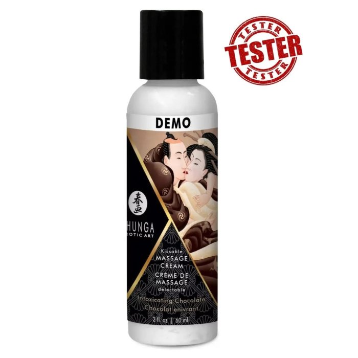 Crema de Masaj Shunga aroma Ciocolata, 60ml - vedere frontala