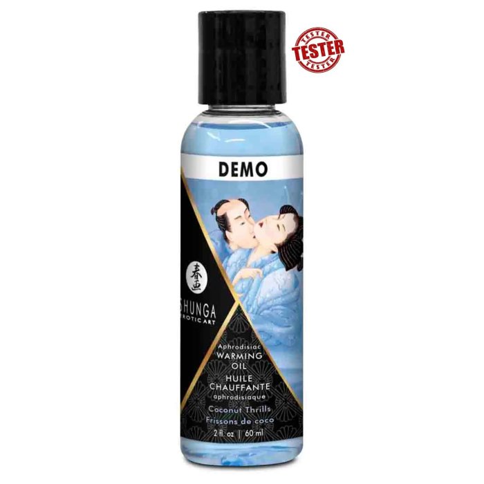 Ulei Masaj Shunga "Demo" 60 ml - Cocos - vedere frontala