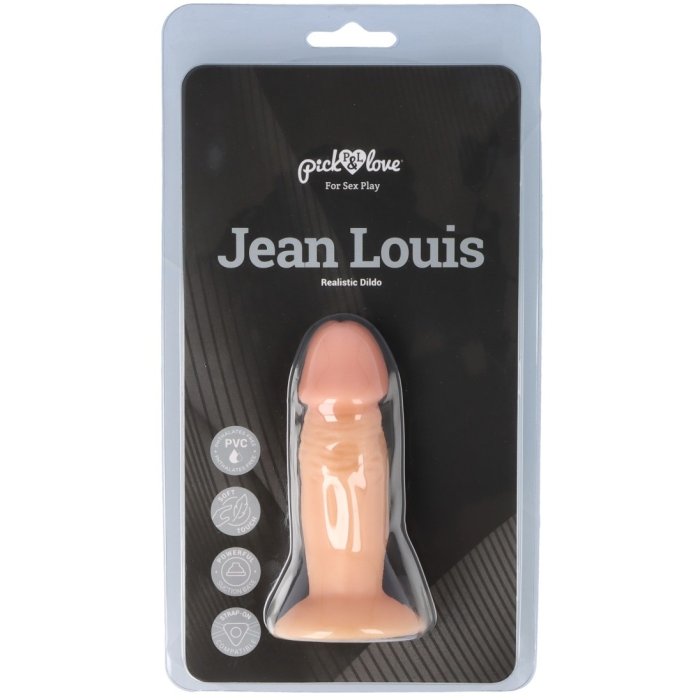 Dildo Pick&Love "Jean Louiss" 12 cm - Natural - vedere laterala