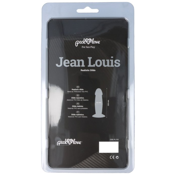 Dildo Pick&Love "Jean Louiss" 12 cm - Natural - detaliu finisaj