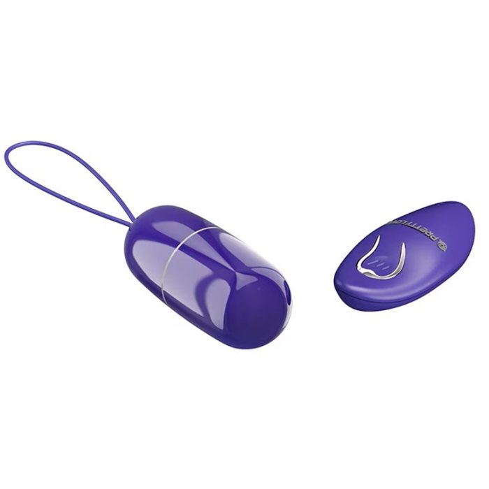 Pretty Love Arvin Youth, Ou Vibrator cu Telecomanda, 12 Trepte de Vibratie, Albastru Metalic, [ 8cm x 3cm ] - detaliu design