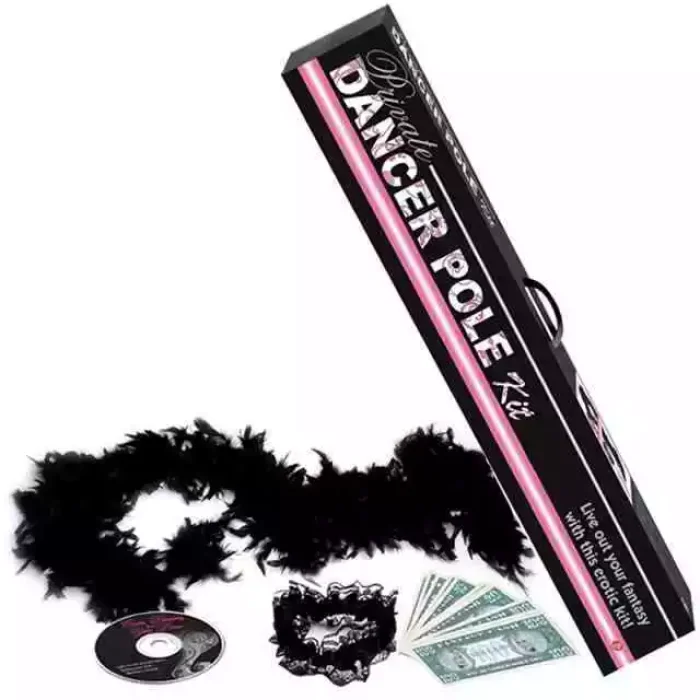 Bara Striptease Topco "Private Dancer Pole" 2,79 m - Roz