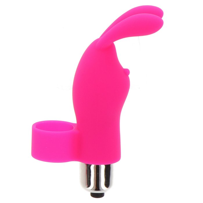 Vibrator pentru Deget ToyJoy »Bunny Pleaser« 9 cm - Roz