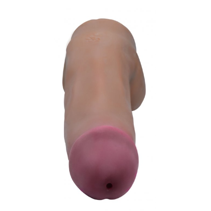 Dildo cu Ejaculare XR Brands "Squirting Chocolate" 21 cm - Maro##