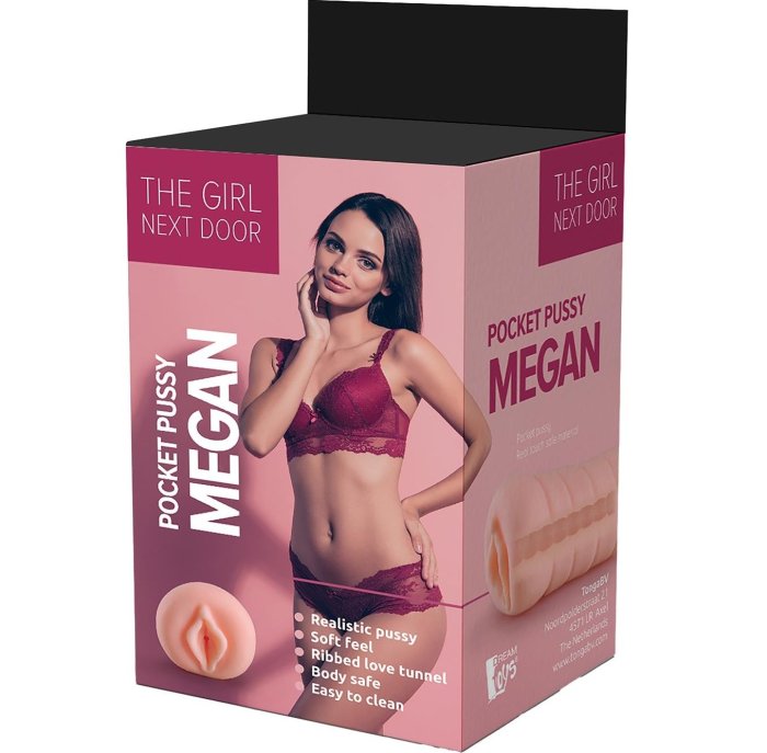 Masturbator Dream Toys "Poket Pussy Megan" 11 cm - Natural##