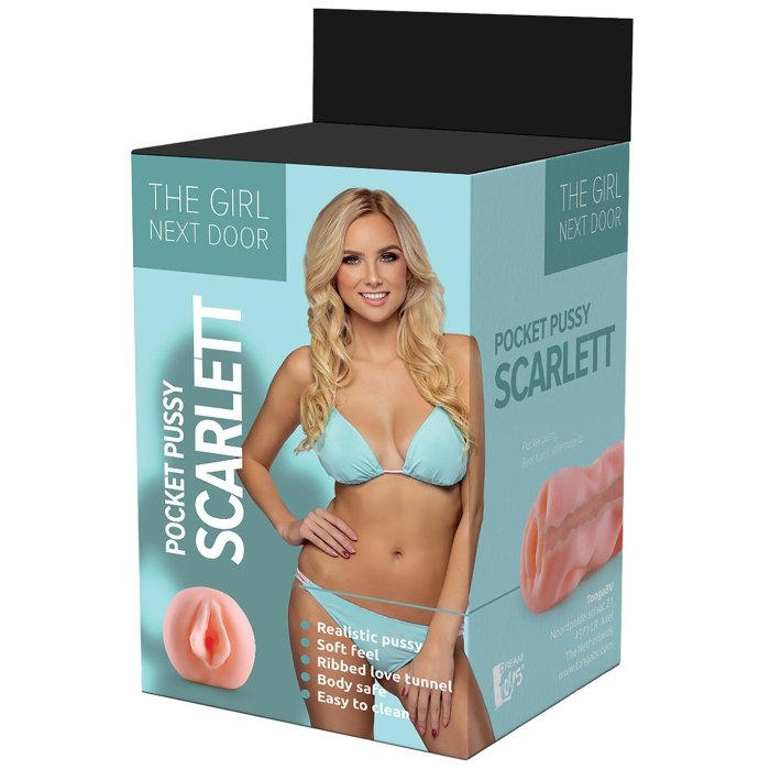 Masturbator Dream Toys "Poket Size Scarlett" 11 cm - Natural##