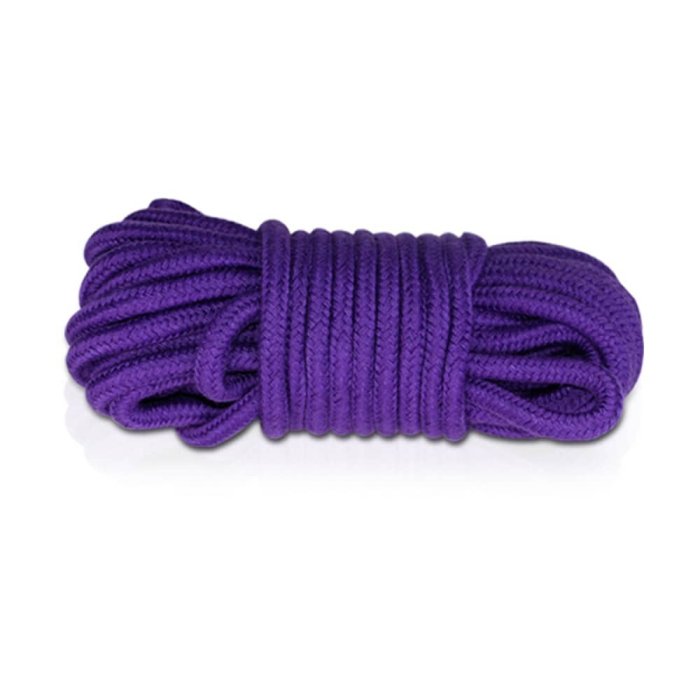 Sfoara Bondage Lovetoy "Fetish Bondage Rope" 10 Merti  -Violet - culoare si material