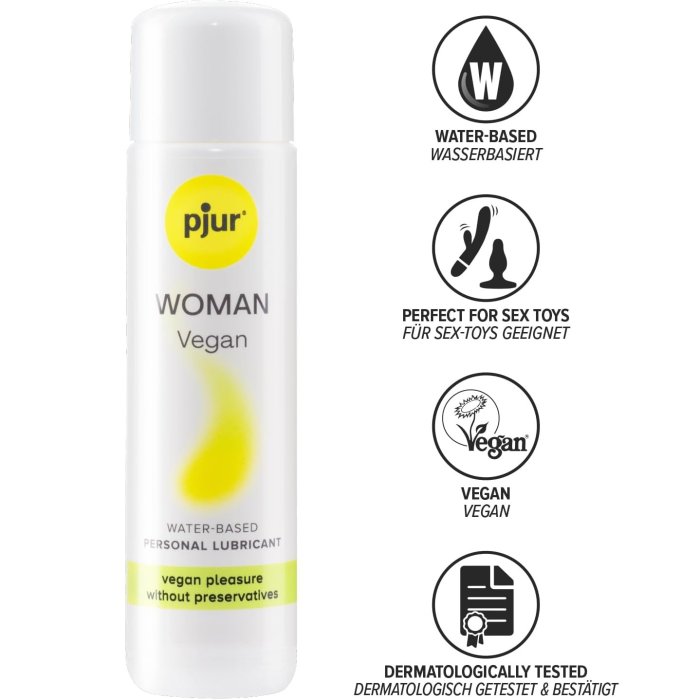 Lubrifiant Intim Pjur "Woman Vegan" 100 ml##