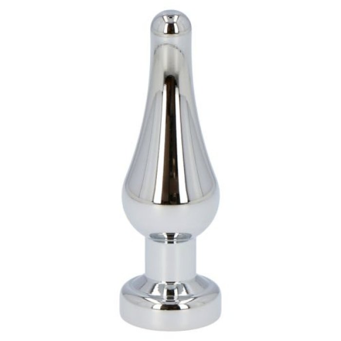 Butt Plug Anal Toyz4Lovers "Ace of Spades" 10 cm - Argintiu##