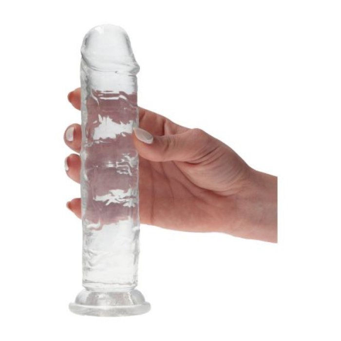 Dildo Transparent Toyz4Lovers "Real Rapture" 18,5 cm##