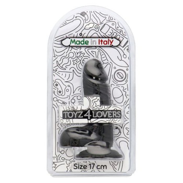 Dildo Toyz4Lovers "Giacomo" 17 cm - Negru##