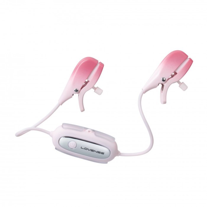 Lovense Gemini App-Controlled Vibrating Nipple Clamps - vedere laterala