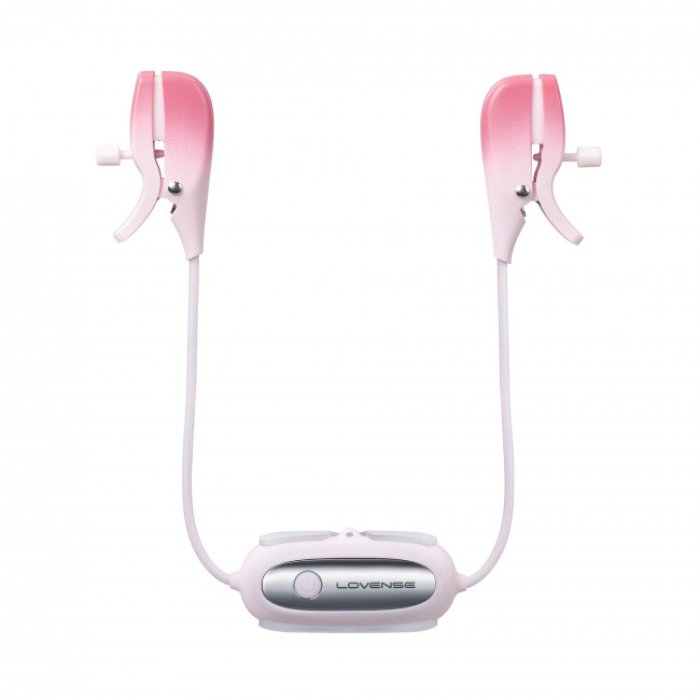 Lovense Gemini App-Controlled Vibrating Nipple Clamps - culoare si material