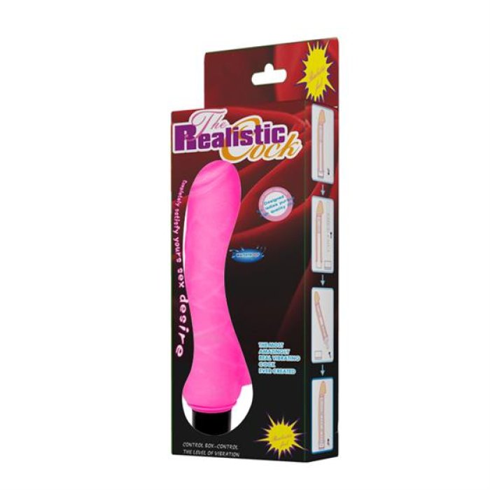 Vibrator Baile »Skin Perfect« 24 cm - Roz