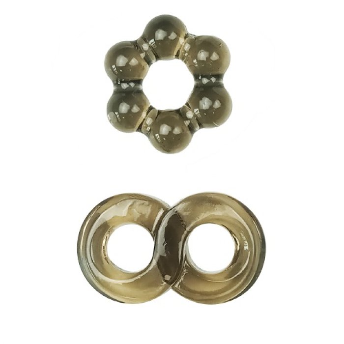 Setul de Inele Penis LovingJoy »JoyRings Stamina« Maro
