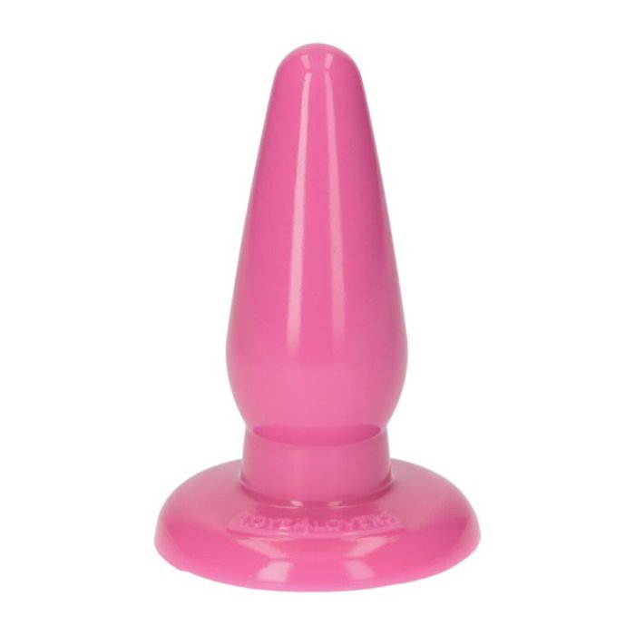 Butt Plug Toyz4Lovers "Ivo Pink" 14,5 cm - Roz - culoare si material