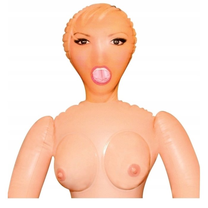 Papusa Gonflabila NMC "Jezebel Doll" 150 cm - Natural - dimensiuni complete