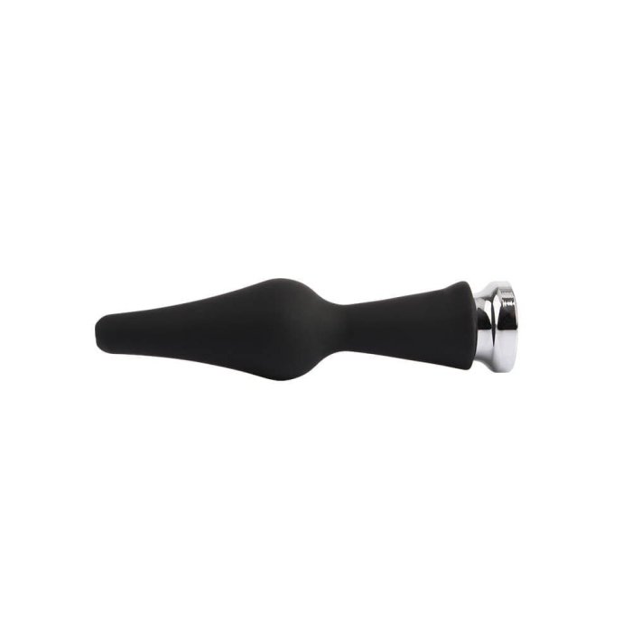 Irigator Intim Cap de Dus Chisa Novelties "Black Mont" 11,2 cm - Negru##
