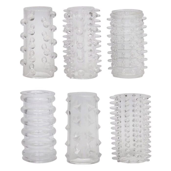 Set Mansoane Penis You2Toys »Red Roses« Transparent - detaliu design