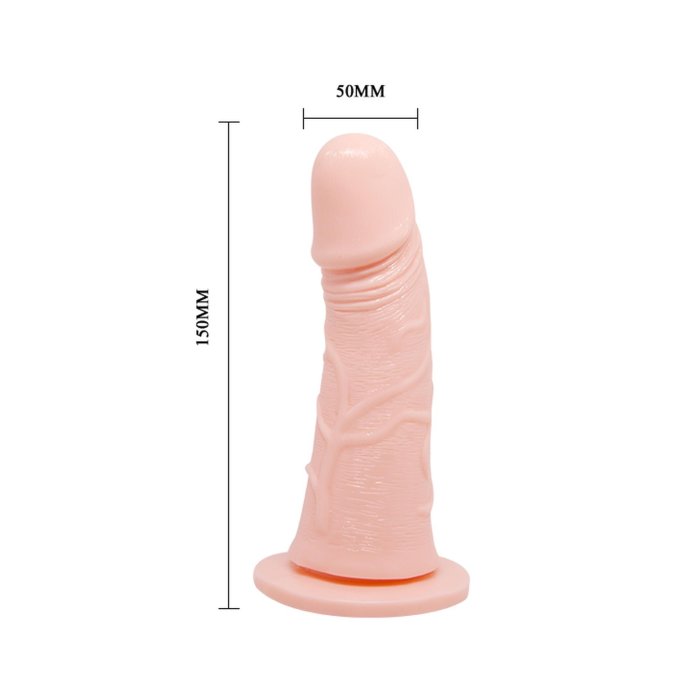 Strapon Vibrator Baile »Ultra Passionate« Natural