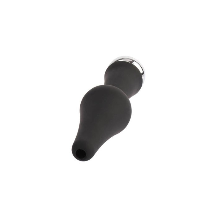 Irigator Intim Cap de Dus Chisa Novelties "Black Mont" 11,2 cm - Negru##