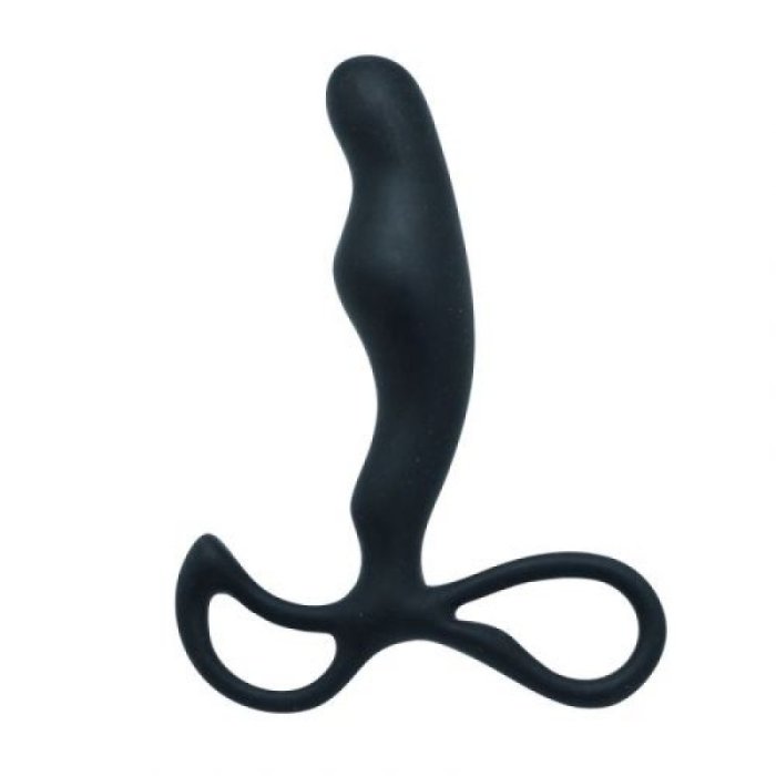 Aparat Masaj Prostata Toyz4Lovers "P-Spot" 13,5 cm - Negru - vedere frontala