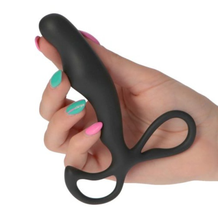 Aparat Masaj Prostata Toyz4Lovers "P-Spot" 13,5 cm - Negru - detaliu design