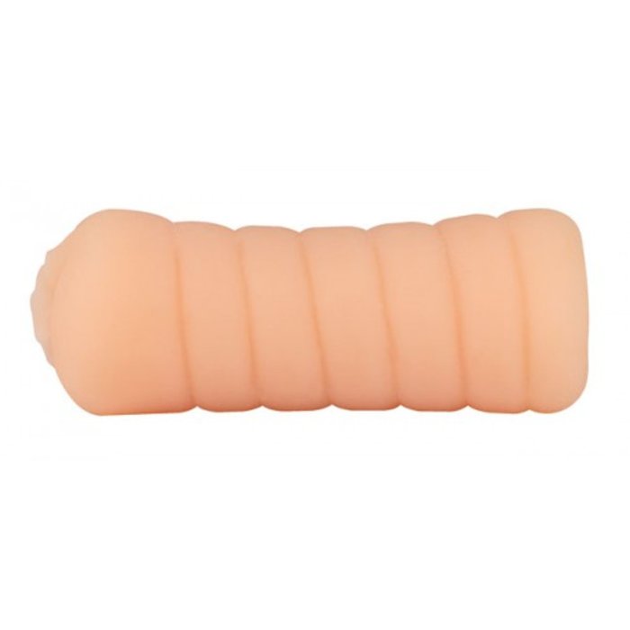 Masturbator NMC "Poket Size Suzy" 11 cm - Natural - vedere laterala
