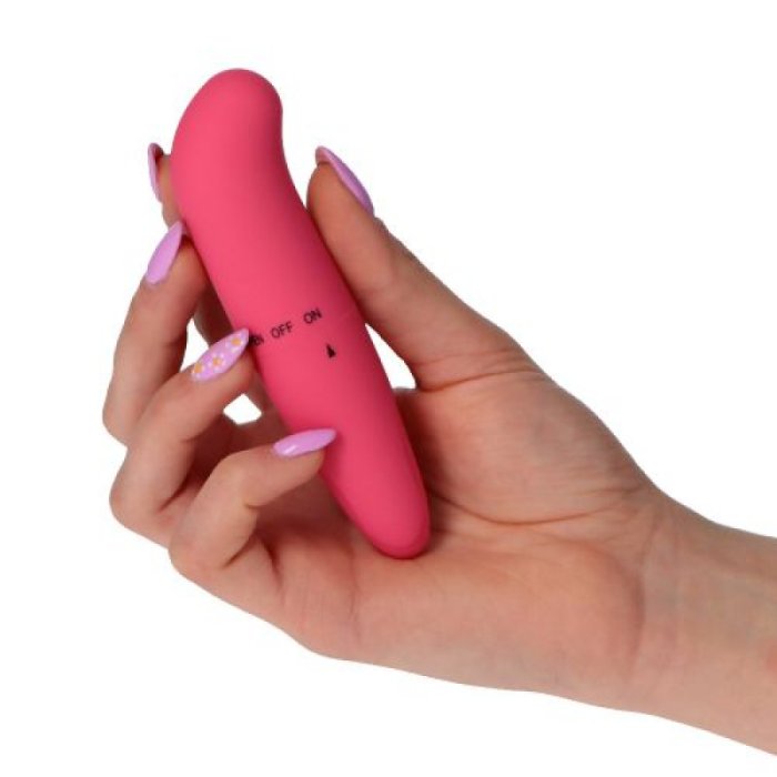 Vibrator Toyz4Lovers »Classics G-spot« 7 cm - Roz - culoare si material