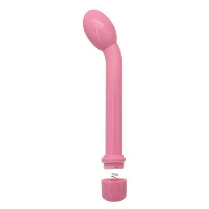 Vibrator Punctul G Toyz4Lovers »Good Times« 20 cm - Roz - vedere laterala
