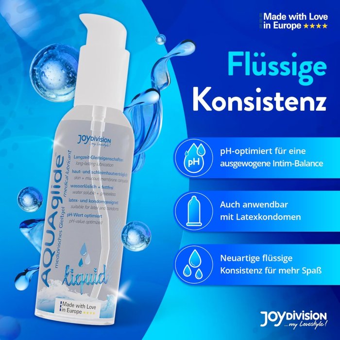 Lubrifiant JoyDivision »AQUAglide Gel« 125 ml