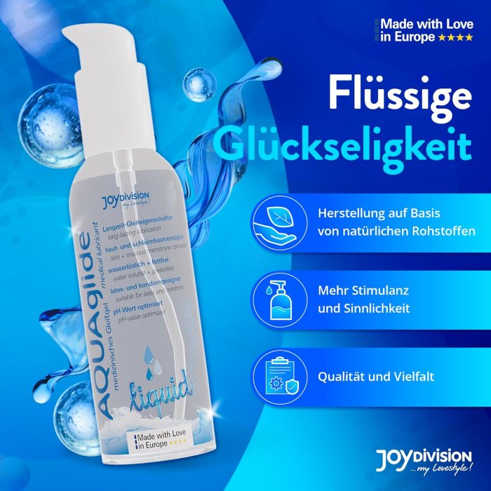 Lubrifiant JoyDivision »AQUAglide Gel« 125 ml