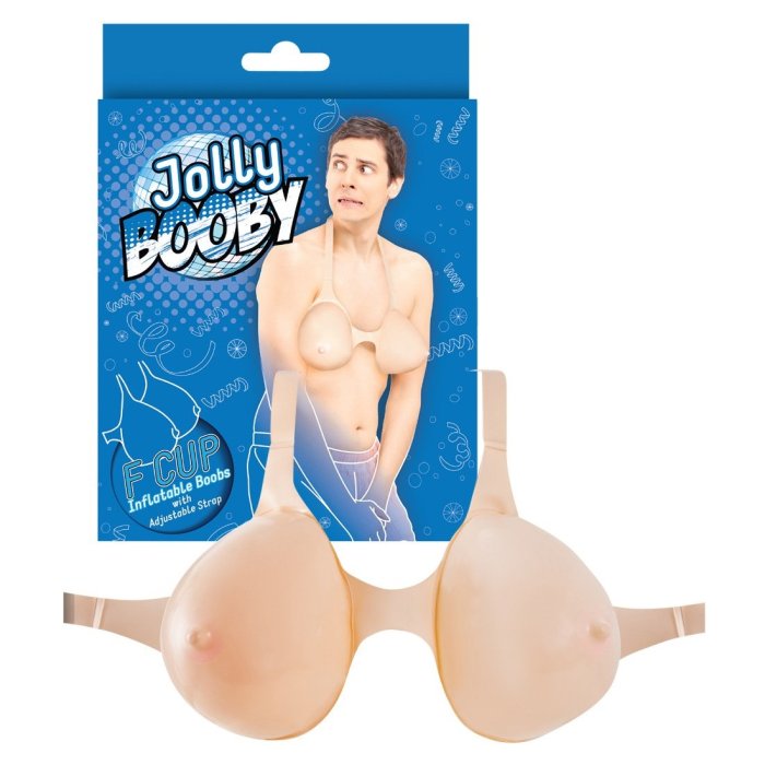 Sani Gonflabili NMC »Jolly Booby Boobs« Natural - vedere frontala