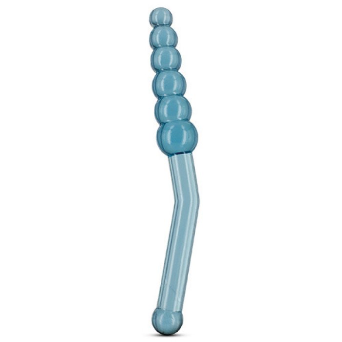 Dildo Anal Angler Clear Blue - detaliu design