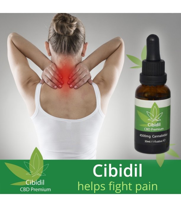 Cibidil Relaxing CBD Oil, concentratie 15%, 30ml, 4500 mg Cannabidiol