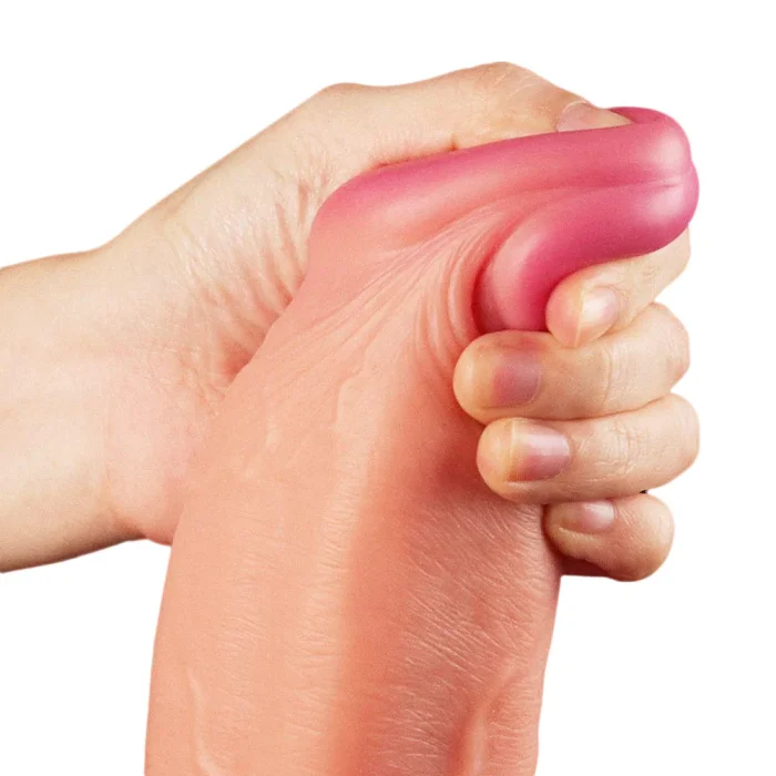 Dildo Lovetoy "Cock King Size XXL" 31 cm - Natural - culoare si material