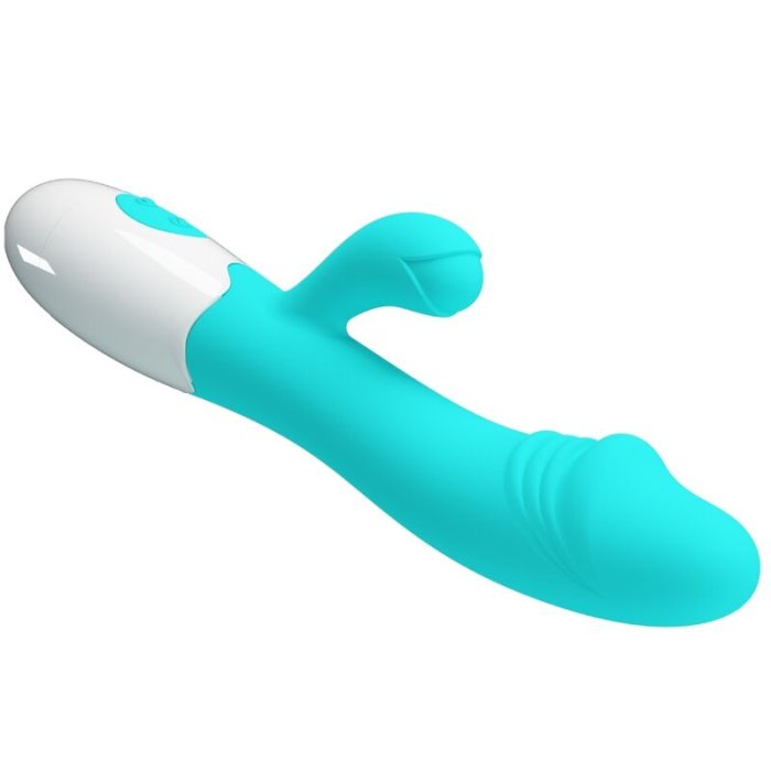 Vibrator Pretty Love " Snappy" 19,5 cm - Turcoaz##