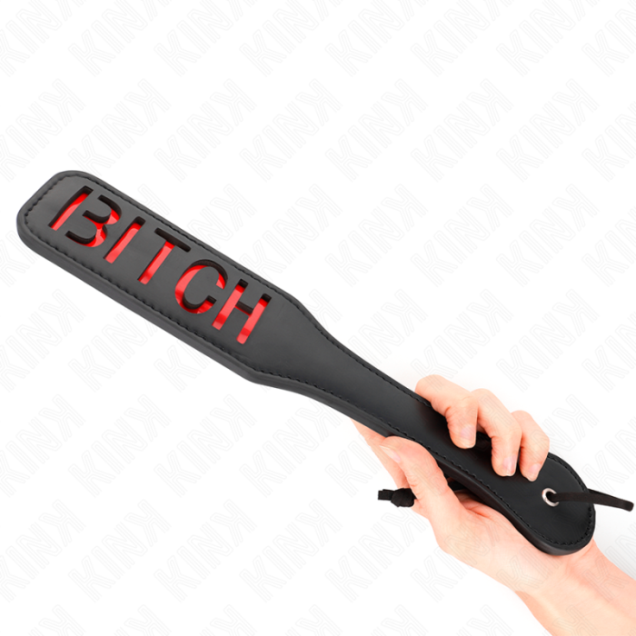 Padela Toyz4Lovers "Bitch" 32 cm - Negru - vedere spate